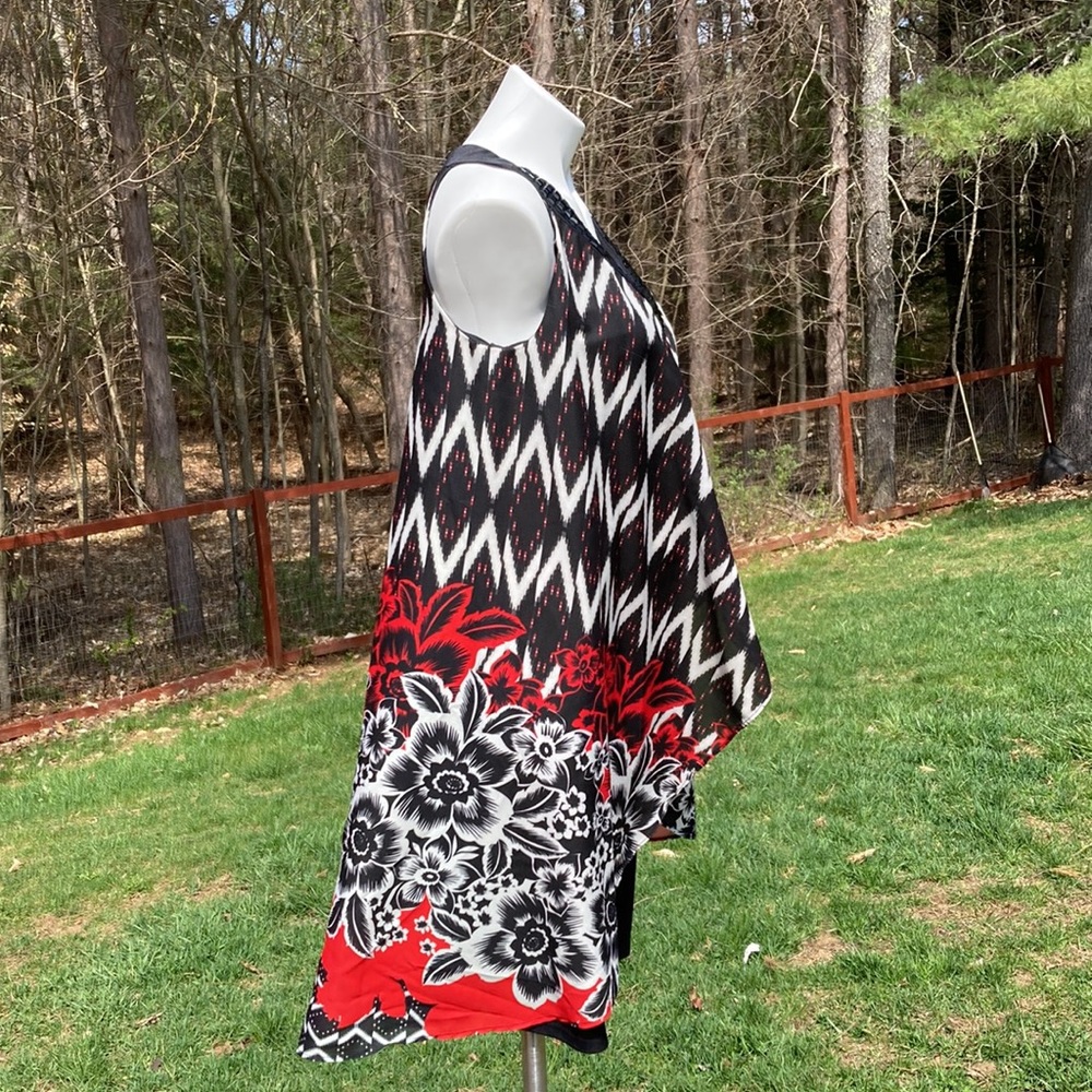 Dramatic Asian Inspired Abstract Raindrops On Flo… - image 7